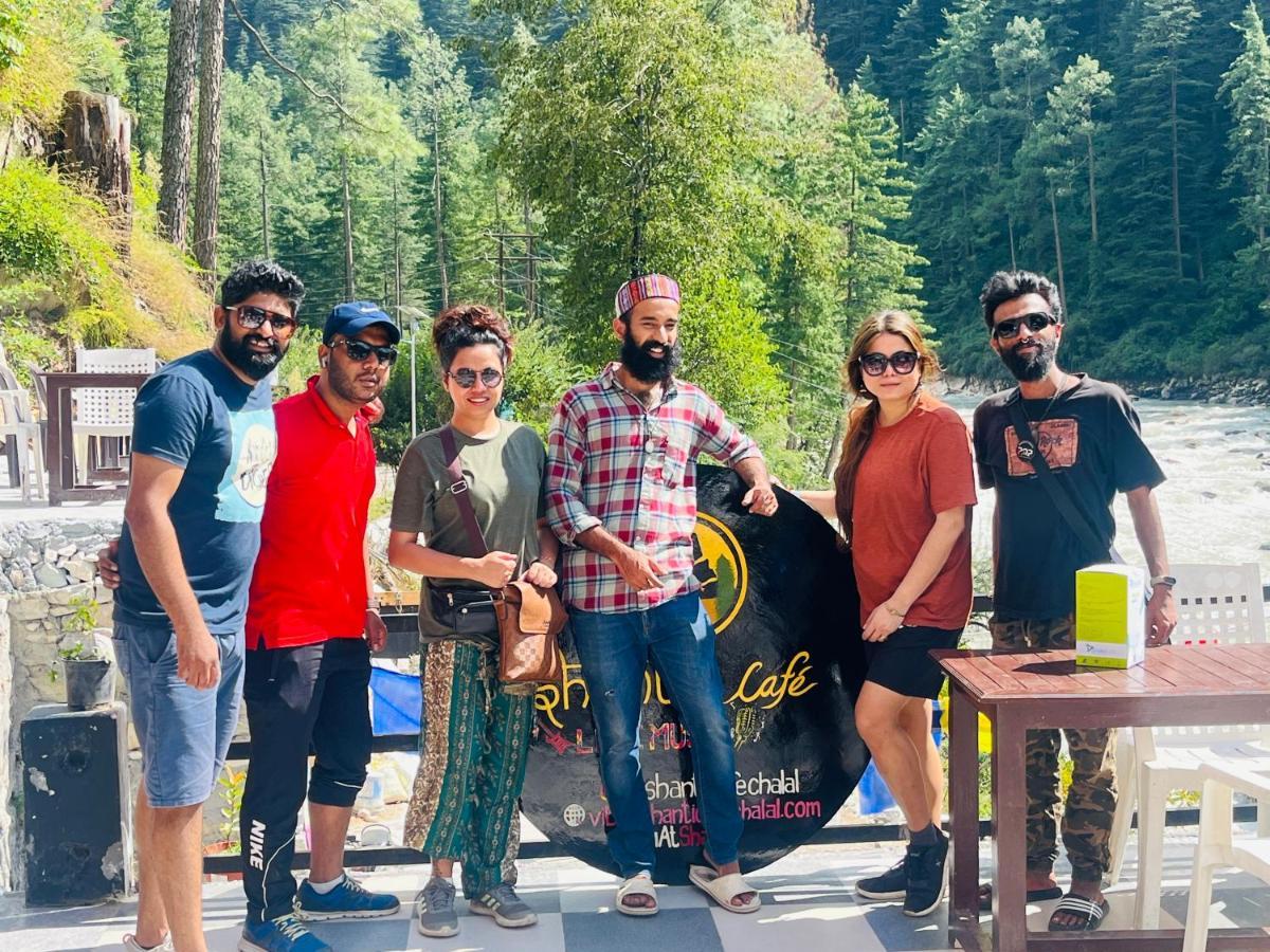 Shanti Cafe & Hostels Kasol Exterior foto